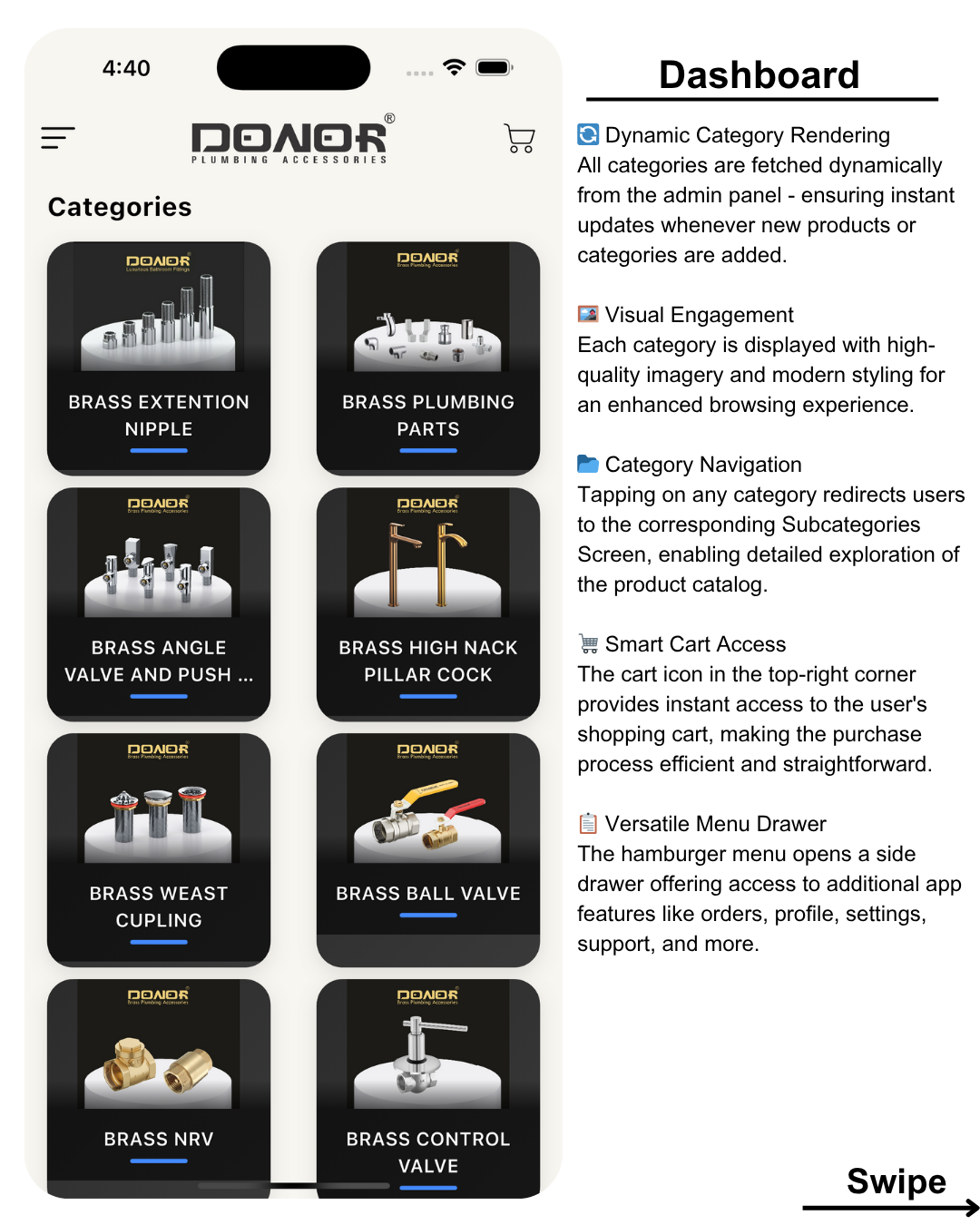 E-commerce App Screenshot 1