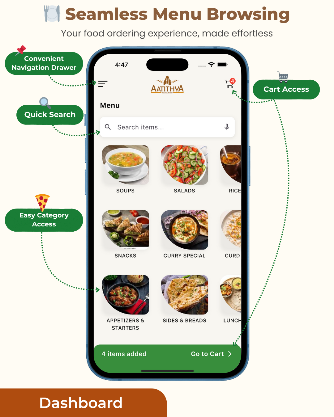 Restaurant App Screenshot 1