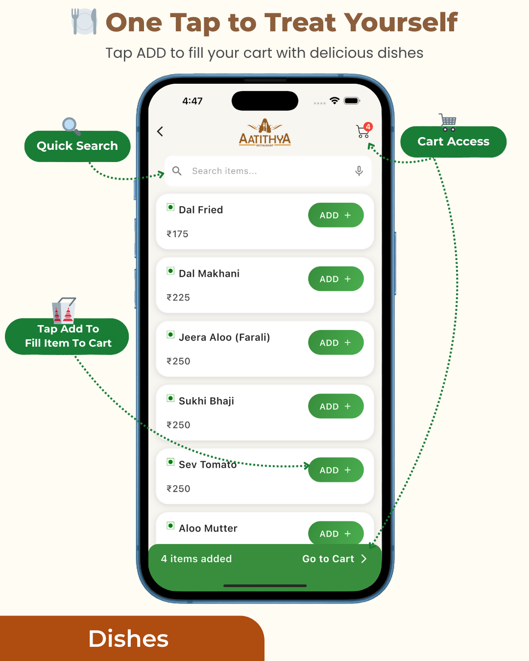 Restaurant App Screenshot 2