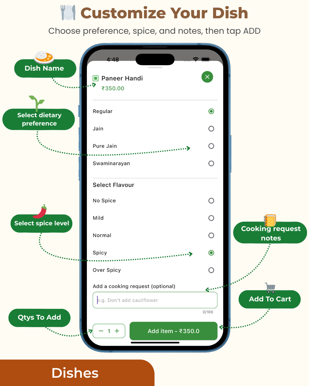 Restaurant App Screenshot 3